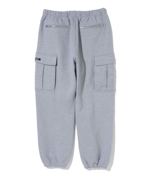 XLARGE（エクストララージ）の「SWEAT CARGO PANTS（スウェットパンツ・メンズ・グリーン/ブラック/アッシュ・L/XL/S/M）」の8枚目の写真