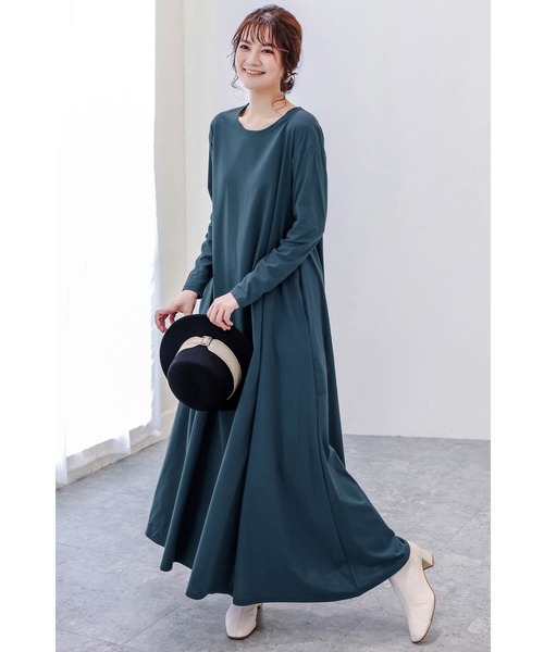 セール】ワンピース ロングワンピース マキシ丈ワンピース 冬 秋