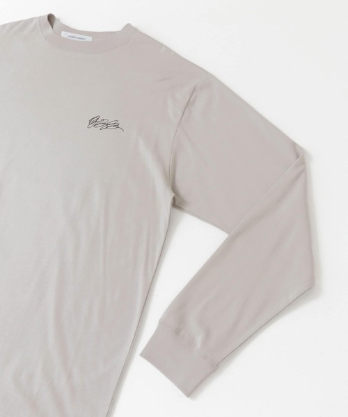 URBAN RESEARCH（アーバンリサーチ）の「GOODBETTERBEST　ROSE DESIGN LONG-TEE（Tシャツ/カットソー・メンズ・ホワイト/グレー・1/2）」の4枚目の写真