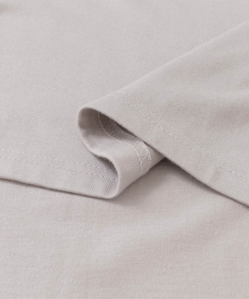 URBAN RESEARCH（アーバンリサーチ）の「GOODBETTERBEST　ROSE DESIGN LONG-TEE（Tシャツ/カットソー・メンズ・ホワイト/グレー・1/2）」の6枚目の写真