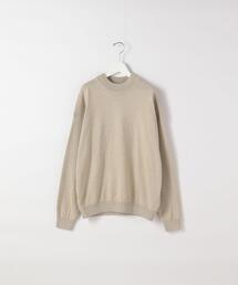 Steven Alan | <crepuscule> COTTON/CASHMERE MOCK NECK KNIT/ニット(ニット/セーター)