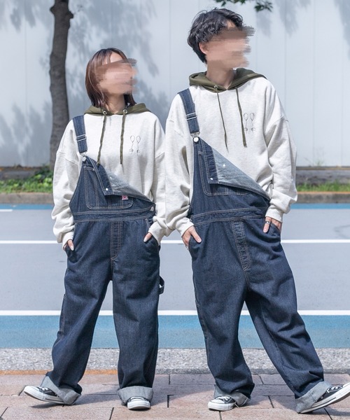 PairPair（ペアペア）の「裏起毛配色フーディー(ユニセックス