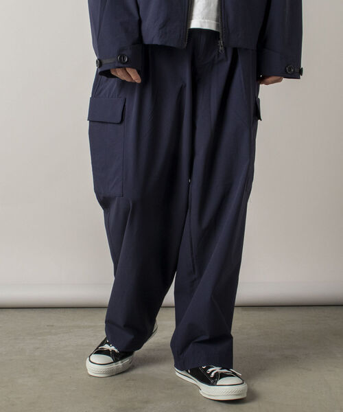 GLOSTER（グロスター）の「【RIP-STOP/リップストップ生地使用】【GLOSTER/グロスター】CAMP CARGO PT キャンプカーゴパンツ（その他パンツ・メンズ・ネイビー/ブラック・MEDIUM/LARGE）」の13枚目の写真