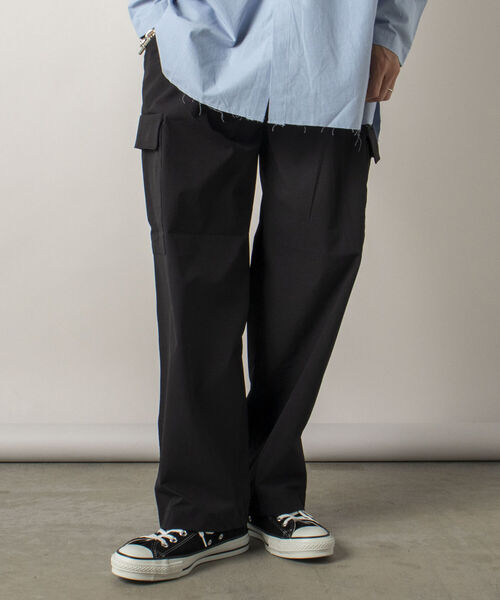 GLOSTER（グロスター）の「【RIP-STOP/リップストップ生地使用】【GLOSTER/グロスター】CAMP CARGO PT キャンプカーゴパンツ（その他パンツ・メンズ・ネイビー/ブラック・MEDIUM/LARGE）」の17枚目の写真