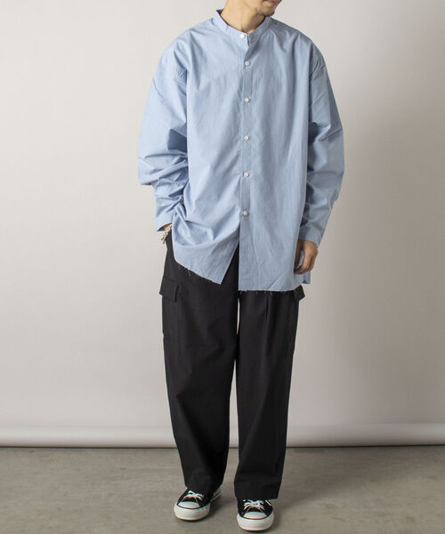 GLOSTER（グロスター）の「【RIP-STOP/リップストップ生地使用】【GLOSTER/グロスター】CAMP CARGO PT キャンプカーゴパンツ（その他パンツ・メンズ・ネイビー/ブラック・MEDIUM/LARGE）」の20枚目の写真