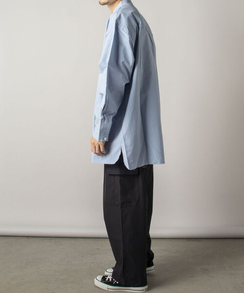 GLOSTER（グロスター）の「【RIP-STOP/リップストップ生地使用】【GLOSTER/グロスター】CAMP CARGO PT キャンプカーゴパンツ（その他パンツ・メンズ・ネイビー/ブラック・MEDIUM/LARGE）」の6枚目の写真