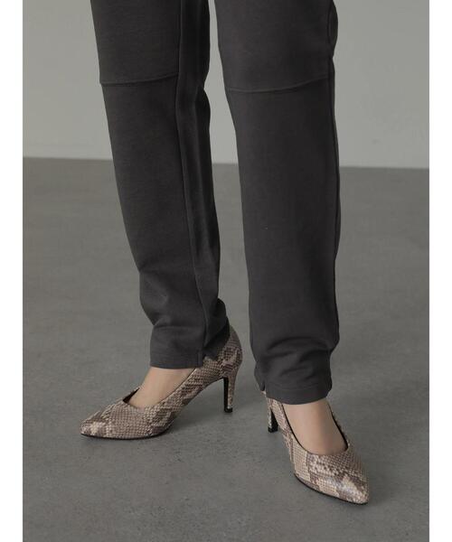 AMERICAN HOLIC（アメリカンホリック）の「裾スリットスウェットパンツ（スウェットパンツ・レディース・チャコールグレー/アイボリー・S/M）」の15枚目の写真