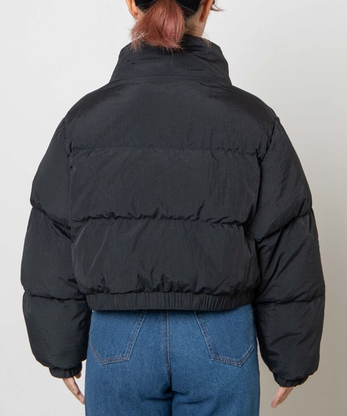 DuKKah（デュカ）の「Dukkah/【低身長向け】スタンド中綿ブルゾン（ダウンジャケット/コート・レディース・アイボリー/ブラック・X-SMALL）」の7枚目の写真