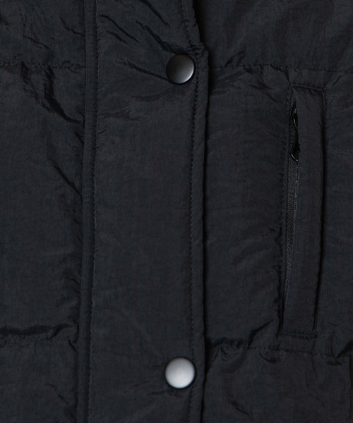 DuKKah（デュカ）の「Dukkah/【低身長向け】スタンド中綿ブルゾン（ダウンジャケット/コート・レディース・アイボリー/ブラック・X-SMALL）」の20枚目の写真