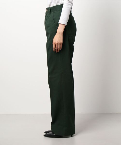 TINA：JOJUN（ティーナジョジュン）の「ハイウエスト チノパンツ TINA：JOJUN（チノパンツ・レディース・ネイビー/グリーン・S/M/XS）」の18枚目の写真