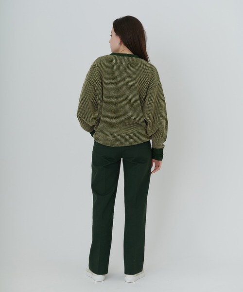 TINA：JOJUN（ティーナジョジュン）の「ハイウエスト チノパンツ TINA：JOJUN（チノパンツ・レディース・ネイビー/グリーン・S/M/XS）」の8枚目の写真