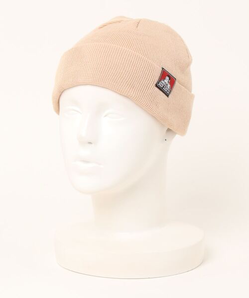BEN DAVIS(ベンデイビス)の「《BEN DAVIS》2WAY KNIT CAP(ニットキャップ/ビーニー・メンズ・ライトグレー/ブラック/ダークグリーン/ヘザーグレー/キャメル/ホワイト/ベージュ・FREE)」の1枚目の写真
