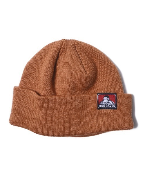 BEN DAVIS(ベンデイビス)の「《BEN DAVIS》2WAY KNIT CAP(ニットキャップ/ビーニー・メンズ・ライトグレー/ブラック/ダークグリーン/ヘザーグレー/キャメル/ホワイト/ベージュ・FREE)」の7枚目の写真
