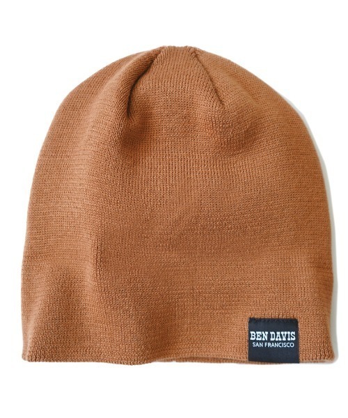 BEN DAVIS(ベンデイビス)の「《BEN DAVIS》2WAY KNIT CAP(ニットキャップ/ビーニー・メンズ・ライトグレー/ブラック/ダークグリーン/ヘザーグレー/キャメル/ホワイト/ベージュ・FREE)」の9枚目の写真