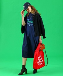 sara&cake（サラアンドケイク）の「フロントプリントカットソーロングワンピース（ワンピース・メンズ）」