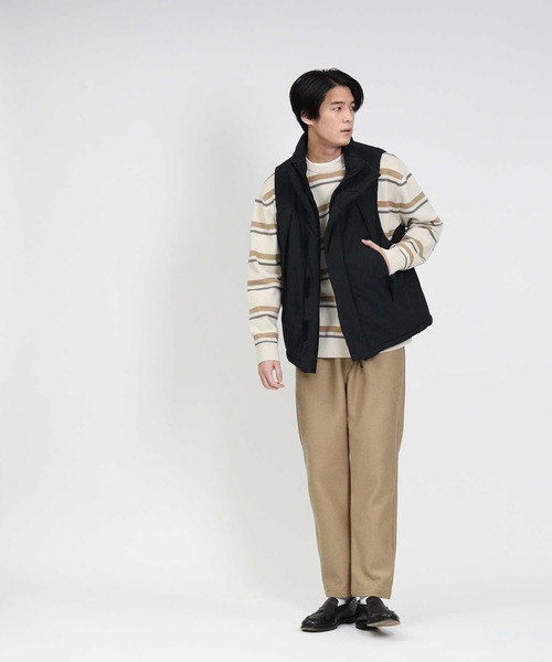 BACK NUMBER（バックナンバー）の「【BACK NUMBER】ユーティリティーベスト（その他アウター・メンズ・ブラック/ダークベージュ・M/L）」の12枚目の写真