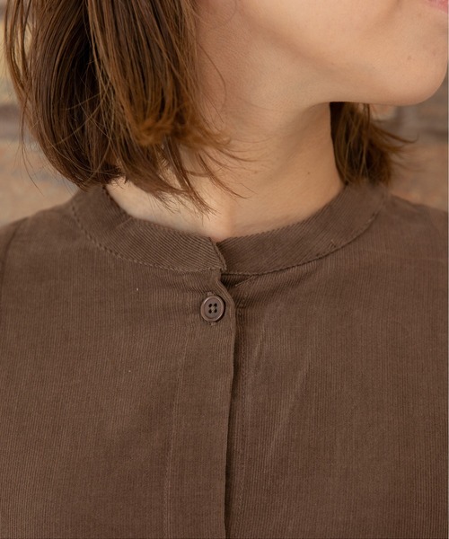 PREFERIR(プレフェリール)の「コーデュロイ ローウエスト ワンピース(ワンピース・レディース・チャコールグレー/ブラック/キャメル/ブラウン・SMALL/MEDIUM)」の13枚目の写真