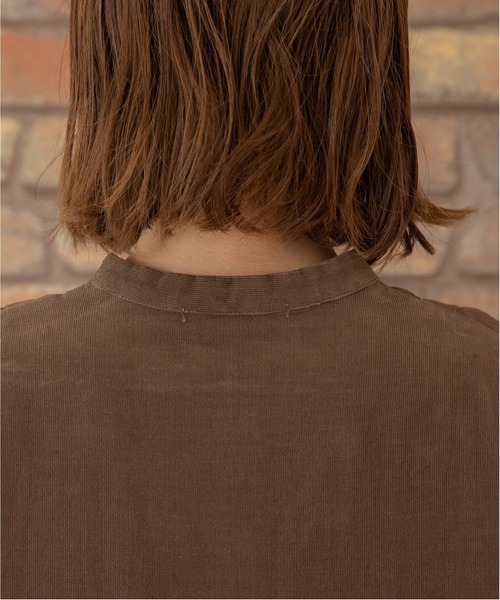 PREFERIR(プレフェリール)の「コーデュロイ ローウエスト ワンピース(ワンピース・レディース・チャコールグレー/ブラック/キャメル/ブラウン・SMALL/MEDIUM)」の12枚目の写真