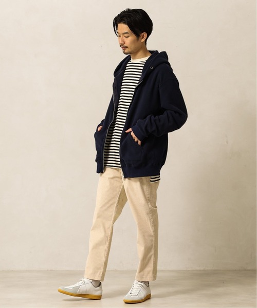 PHATEE（ファッティー）の「【Phatee / ファッティー】 別注 リサイクルフリースジップパーカー（パーカー・メンズ・ネイビー/カーキ・MEDIUM/LARGE/X-LARGE）」の22枚目の写真