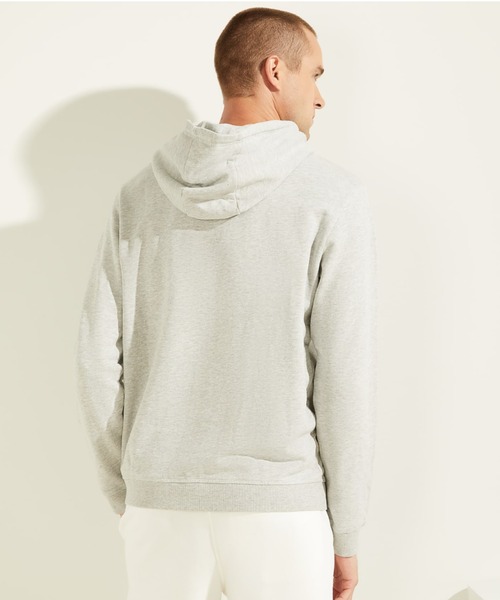 Guess（ゲス）の「Spencer Fleece Hoodie（パーカー・メンズ・ブラウン/グレー/オレンジ/ブルー・SMALL/MEDIUM/LARGE）」の9枚目の写真