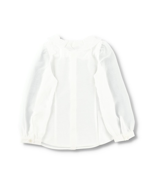 BRANSHES（ブランシェス）の「【キメ服】襟付きブラウス（シャツ/ブラウス・キッズ・オフホワイト・110cm/120cm/130cm）」の5枚目の写真