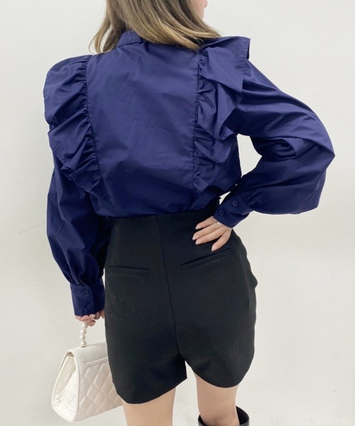 one after another NICE CLAUP（ワンアフターアナザーナイスクラップ）の「【美脚効果抜群！】シンプルショートパンツ（その他パンツ・レディース・ブラック/ブラウン/レオパード・FREE）」の16枚目の写真