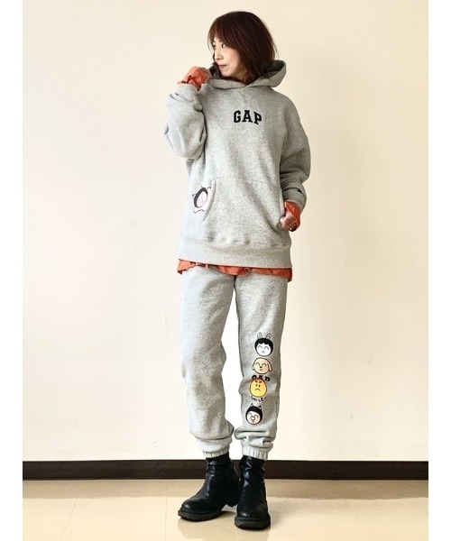 GAP（ギャップ）の「HOZO カーボナイズドフリース ジョガーパンツ（スウェットパンツ・メンズ・グレー・S/M/L/XL/XS/XXS）」の12枚目の写真