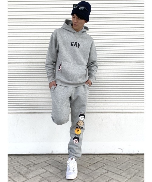 GAP（ギャップ）の「HOZO カーボナイズドフリース ジョガーパンツ（スウェットパンツ・メンズ・グレー・S/M/L/XL/XS/XXS）」の7枚目の写真