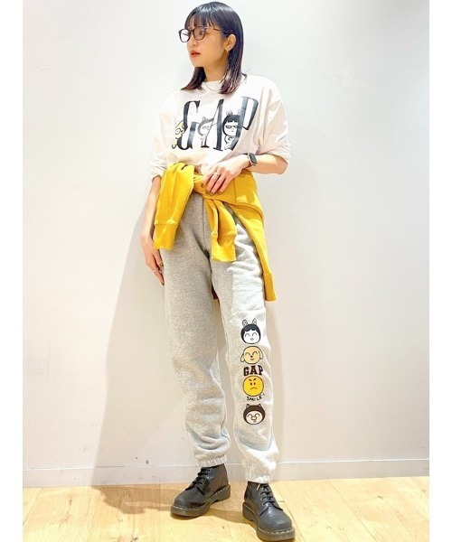 GAP（ギャップ）の「HOZO カーボナイズドフリース ジョガーパンツ（スウェットパンツ・メンズ・グレー・S/M/L/XL/XS/XXS）」の10枚目の写真