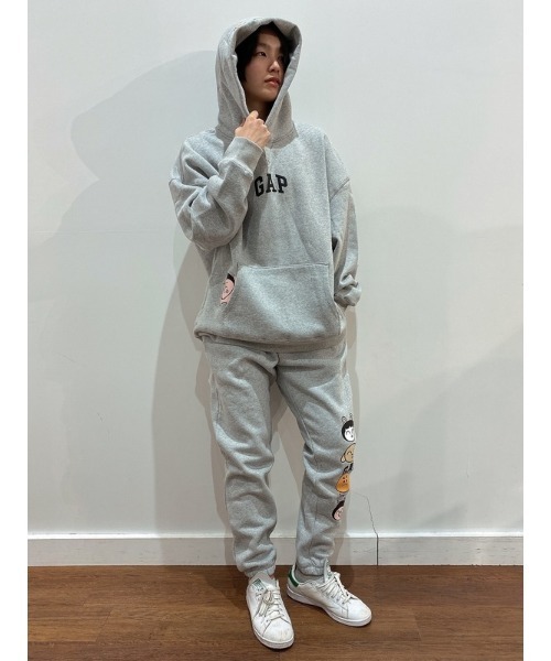 GAP（ギャップ）の「HOZO カーボナイズドフリース ジョガーパンツ（スウェットパンツ・メンズ・グレー・S/M/L/XL/XS/XXS）」の17枚目の写真