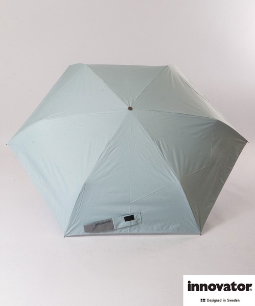 innovator（イノベーター）の「innovator 晴雨兼用折りたたみ傘　60㎝（折りたたみ傘・レディース・オレンジ/ブルー/ブラック/ベージュ/ネイビー/C/A/B・60）」の5枚目の写真