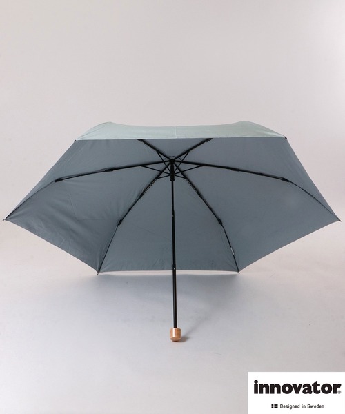 innovator（イノベーター）の「innovator 晴雨兼用折りたたみ傘　60㎝（折りたたみ傘・レディース・オレンジ/ブルー/ブラック/ベージュ/ネイビー/C/A/B・60）」の10枚目の写真