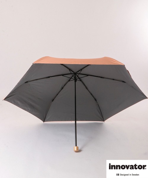 innovator（イノベーター）の「innovator 晴雨兼用折りたたみ傘　60㎝（折りたたみ傘・レディース・オレンジ/ブルー/ブラック/ベージュ/ネイビー/C/A/B・60）」の14枚目の写真