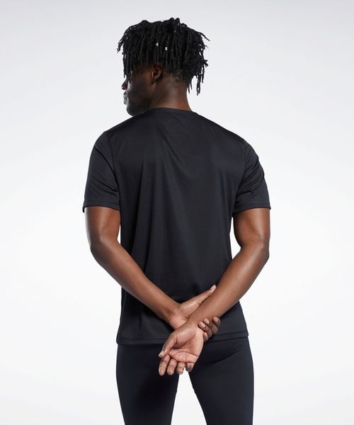 Reebok（リーボック）の「ランニング テック Tシャツ /（Tシャツ/カットソー・メンズ・スカイブルー/ブラック・SMALL/MEDIUM/LARGE/X-LARGE/XX-LARGE/X-SMALL/XXX-LARGE）」の5枚目の写真