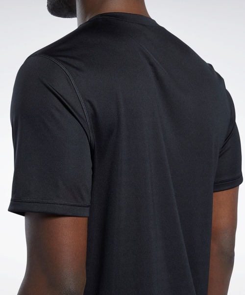 Reebok（リーボック）の「ランニング テック Tシャツ /（Tシャツ/カットソー・メンズ・スカイブルー/ブラック・SMALL/MEDIUM/LARGE/X-LARGE/XX-LARGE/X-SMALL/XXX-LARGE）」の7枚目の写真