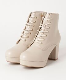 ABC-MART | ABC SELECT エービーシーセレクト STORM LACE UP 7 ストームレースアップブーツ 7 W3004 CREAM(ブーツ)