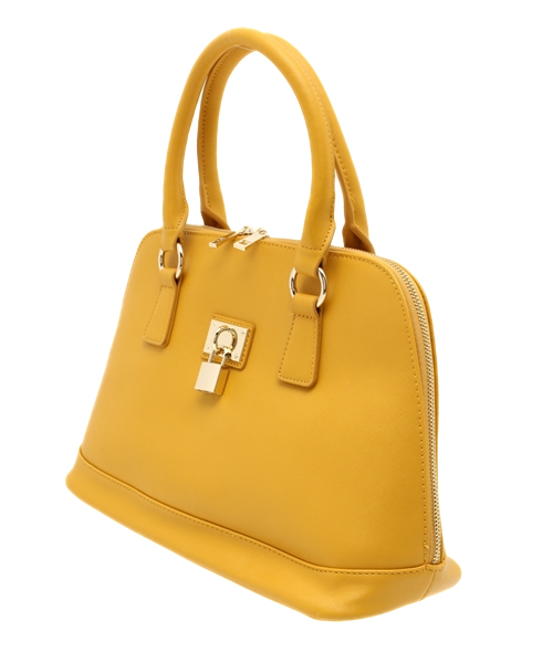 DISCOAT（ディスコート）の「【Discoat】かぎ付2WAY天丸ボストン（ボストンバッグ・レディース・ブラック/マスタード/ガンメタ・ﾌﾘ-）」の15枚目の写真