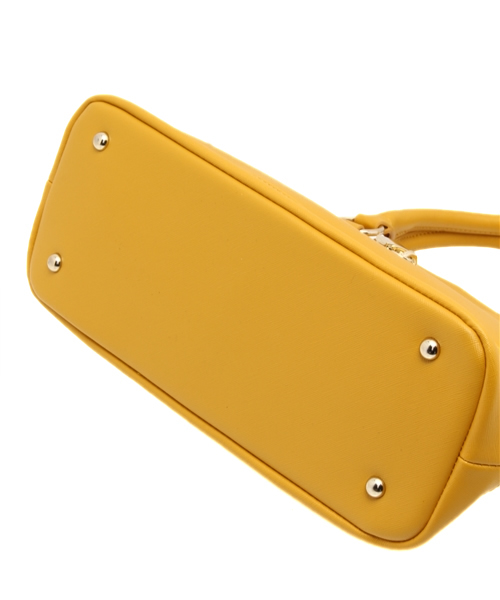 DISCOAT（ディスコート）の「【Discoat】かぎ付2WAY天丸ボストン（ボストンバッグ・レディース・ブラック/マスタード/ガンメタ・ﾌﾘ-）」の9枚目の写真