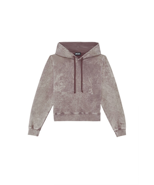 DIESEL(ディーゼル)の「レディース スウェット パーカー 製品染め レギュラーフィット(パーカー・レディース・パープル/イエロー/オレンジ・SMALL/MEDIUM/LARGE/X-SMALL)」の20枚目の写真