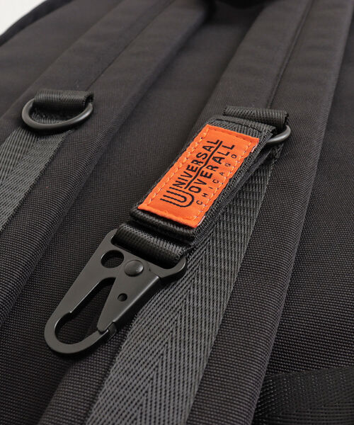 UNIVERSAL OVERALL(ユニバーサルオーバーオール)の「【UNIVERSAL OVERALL/ユニバーサルオーバーオール】11ポケットリュック(バックパック/リュック・メンズ・ブラック/オリーブ・FREE)」の10枚目の写真