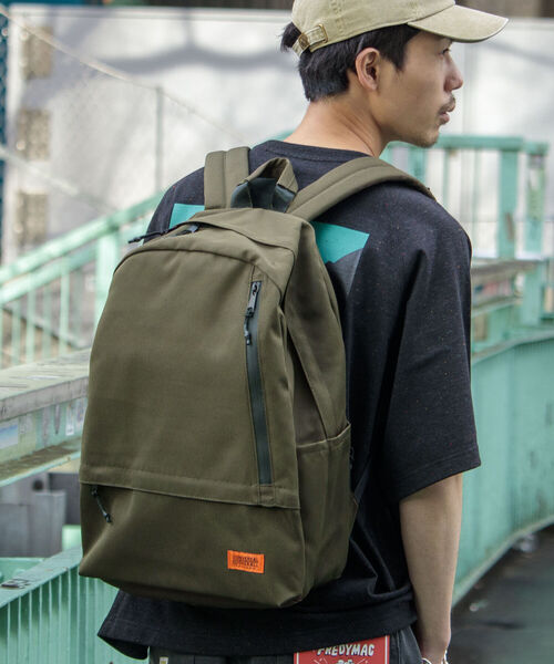 UNIVERSAL OVERALL(ユニバーサルオーバーオール)の「【UNIVERSAL OVERALL/ユニバーサルオーバーオール】11ポケットリュック(バックパック/リュック・メンズ・ブラック/オリーブ・FREE)」の20枚目の写真
