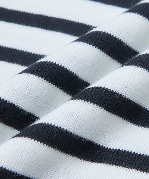 ROPE'（ロペ）の「5分袖ニットプルオーバー（Tシャツ/カットソー・レディース・ホワイト系その他2/ベージュ系その他2/ミント/ネイビー/ピンク系その他2/ホワイト/オレンジ/サックスブルー・38）」の21枚目の写真