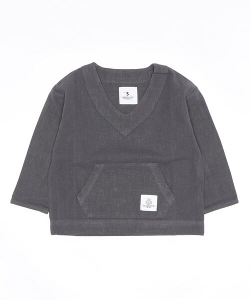 Smoothy（スムージー）の「Smoothy Mexican pullover shirts / スムージー メキシカンプルオーバーシャツ（シャツ/ブラウス・キッズ・サックスブルー/アイボリー/チャコールグレー・XL/S/M/L）」の14枚目の写真