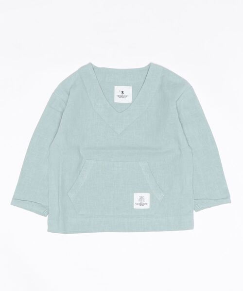 Smoothy（スムージー）の「Smoothy Mexican pullover shirts / スムージー メキシカンプルオーバーシャツ（シャツ/ブラウス・キッズ・サックスブルー/アイボリー/チャコールグレー・XL/S/M/L）」の15枚目の写真