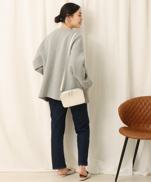 libelle more（リベル モア）の「ダイバー素材ノーカラージャケット