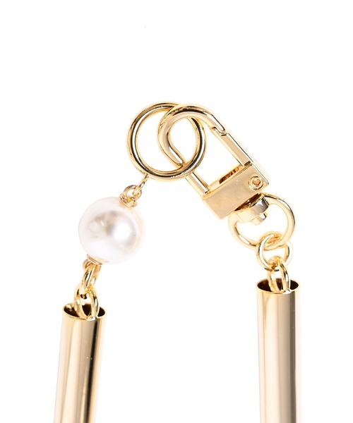 Narcissus（ナルシス）の「【Narcissus】パイプパールネックレス（ネックレス・レディース・シルバー/ゴールド・FREE）」の3枚目の写真