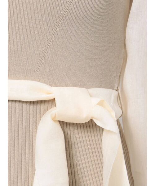 LAGUNAMOON（ラグナムーン）の「ビスチェニットドッキングワンピース（ワンピース・レディース・ベージュ/イエロー/ラベンダー・SMALL/MEDIUM）」の11枚目の写真