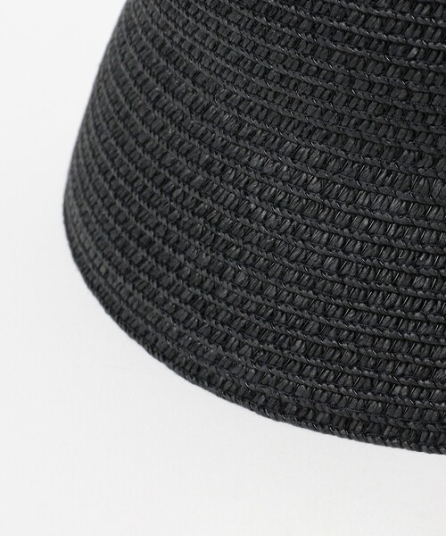 Ray BEAMS（レイビームス）の「Ray BEAMS / ペーパー ハット（ハット・レディース・ブラック/ブラウン・ONE SIZE）」の8枚目の写真