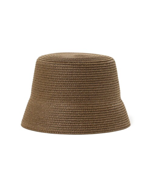 Ray BEAMS（レイビームス）の「Ray BEAMS / ペーパー ハット（ハット・レディース・ブラック/ブラウン・ONE SIZE）」の9枚目の写真