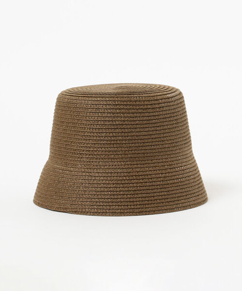 Ray BEAMS（レイビームス）の「Ray BEAMS / ペーパー ハット（ハット・レディース・ブラック/ブラウン・ONE SIZE）」の16枚目の写真